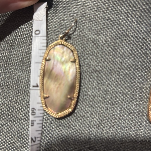 Kendra Scott statement earrings with Kendra Scott dust bag - Picture 6 of 8